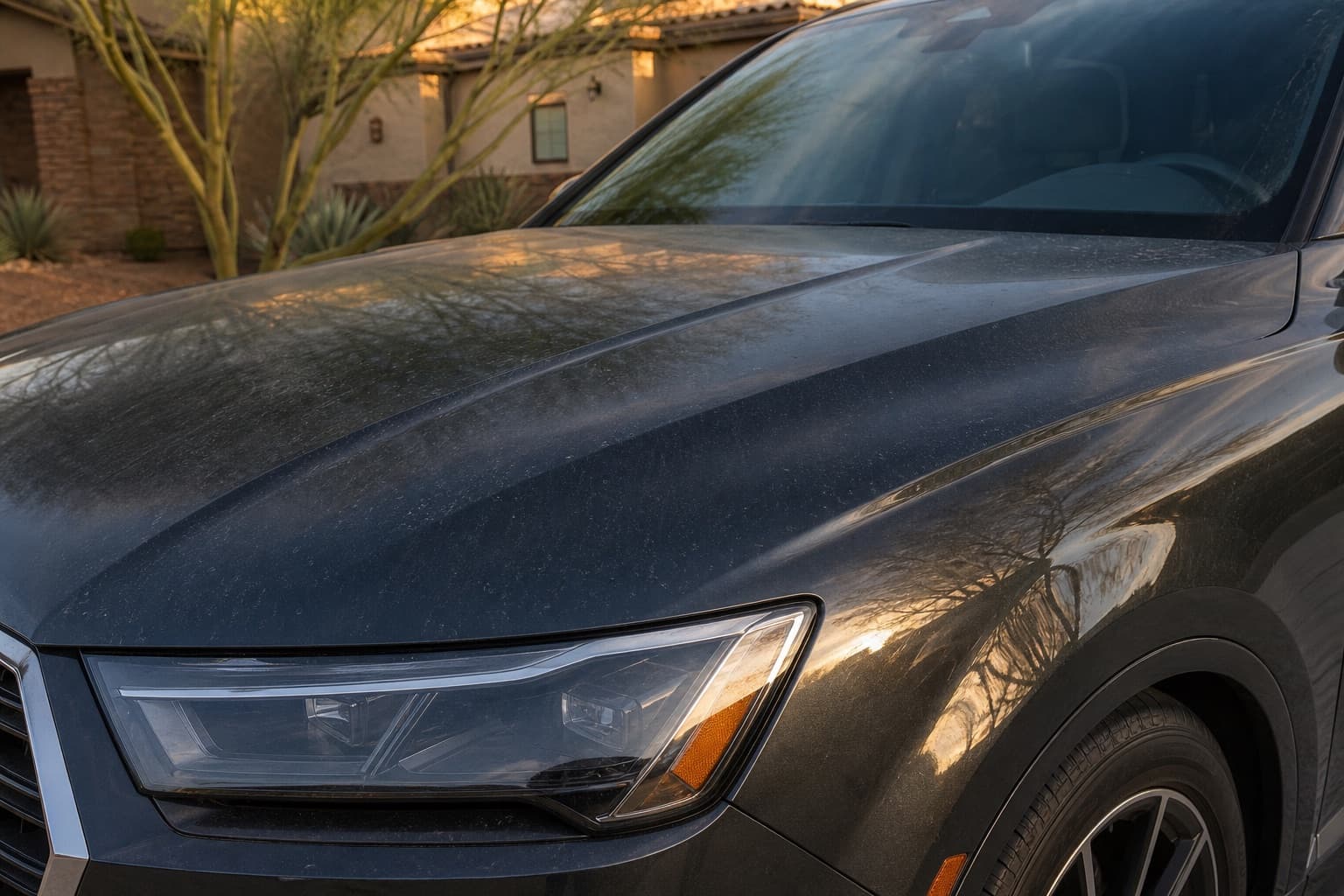 Paint revival: desert dust and water spots → showroom gloss before